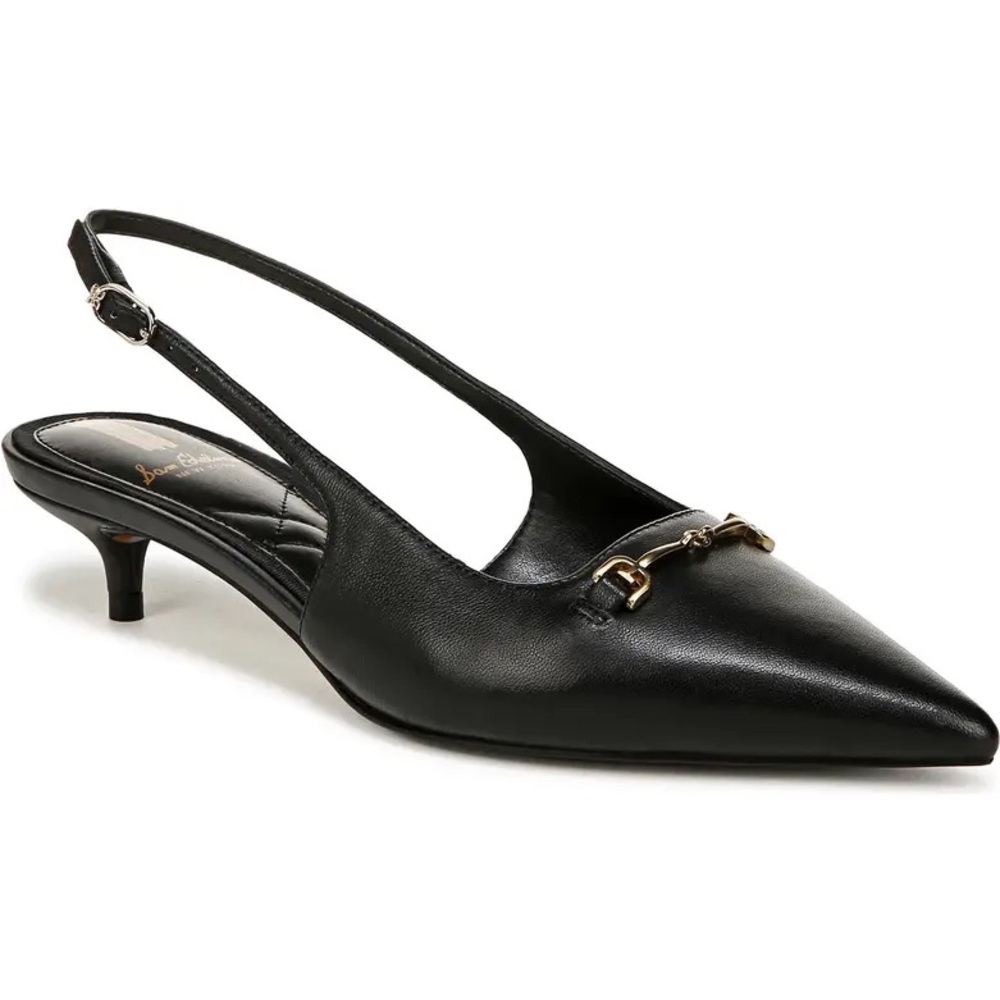 Sam Edelman Black Slingback Heels